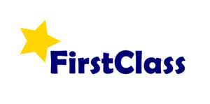 First Class Logo Header